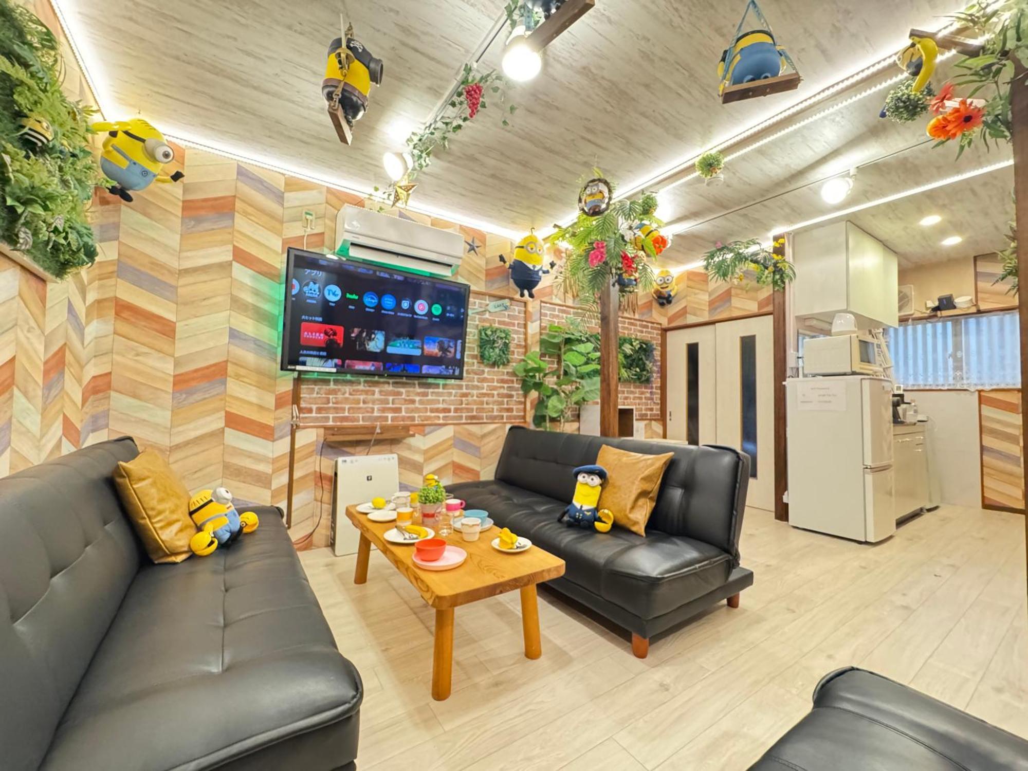 New Open Hotel Jungle Fun Fun J5 Coin Parking 500Yen For 24Hours Usj10 Minutes Ōsaka Exterior foto