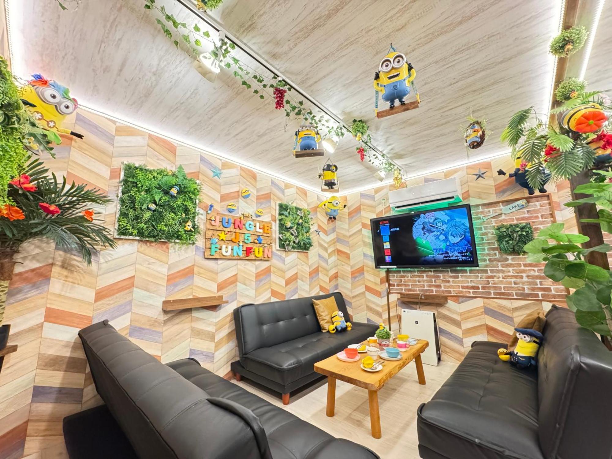 New Open Hotel Jungle Fun Fun J5 Coin Parking 500Yen For 24Hours Usj10 Minutes Ōsaka Exterior foto
